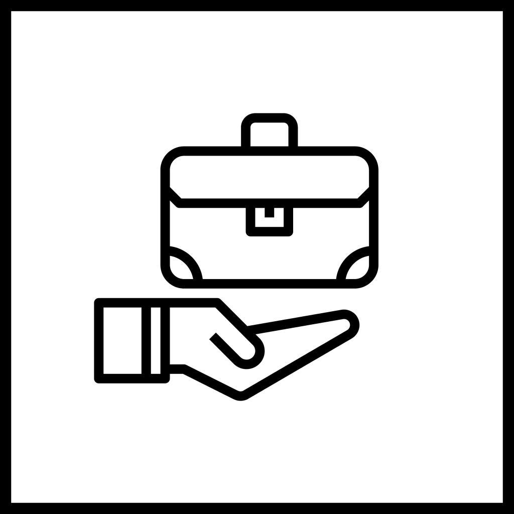 icon of briefcase