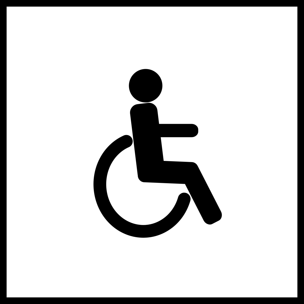icon of someone in wheelchair