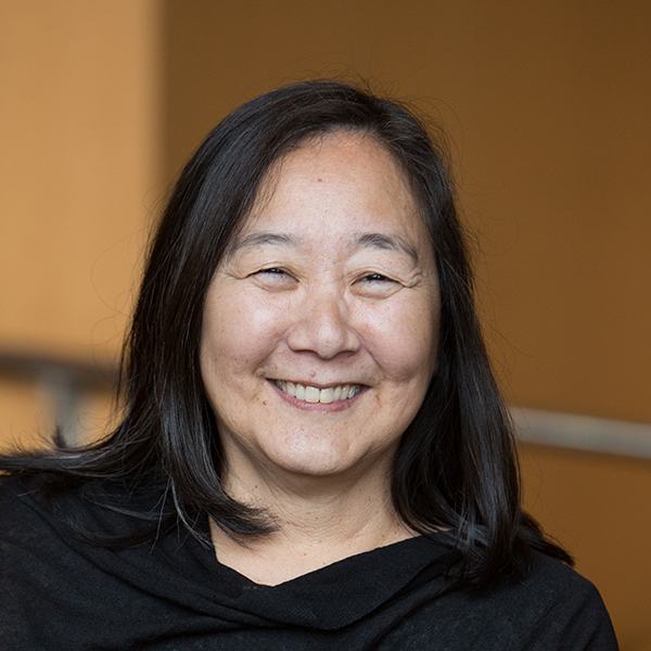 woman smiling
