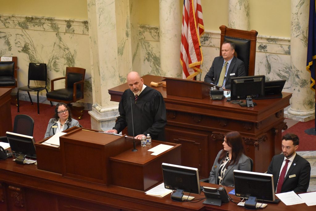 justice bevan addressing the legislature 2026