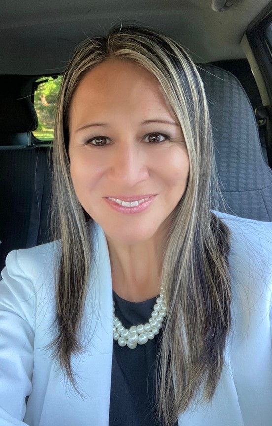 woman smiling