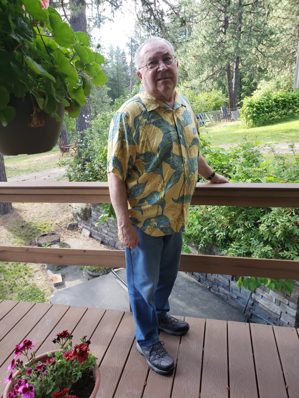 Gary at home in Coeur d&rsquo;Alene. 