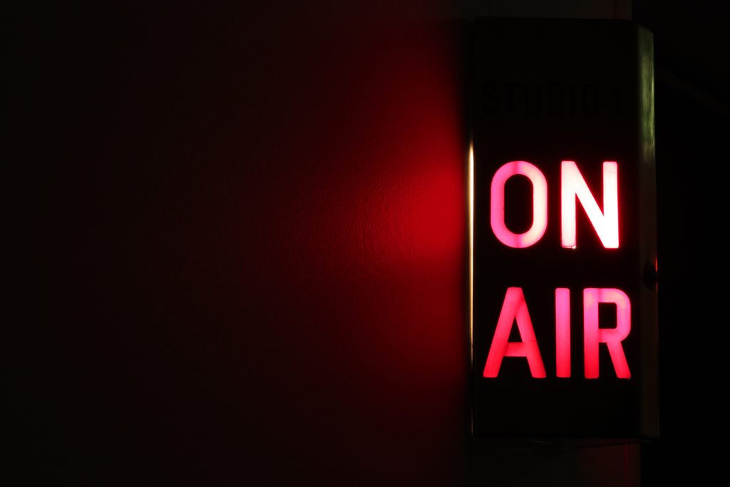 On Air sign