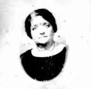 black and white image of woman