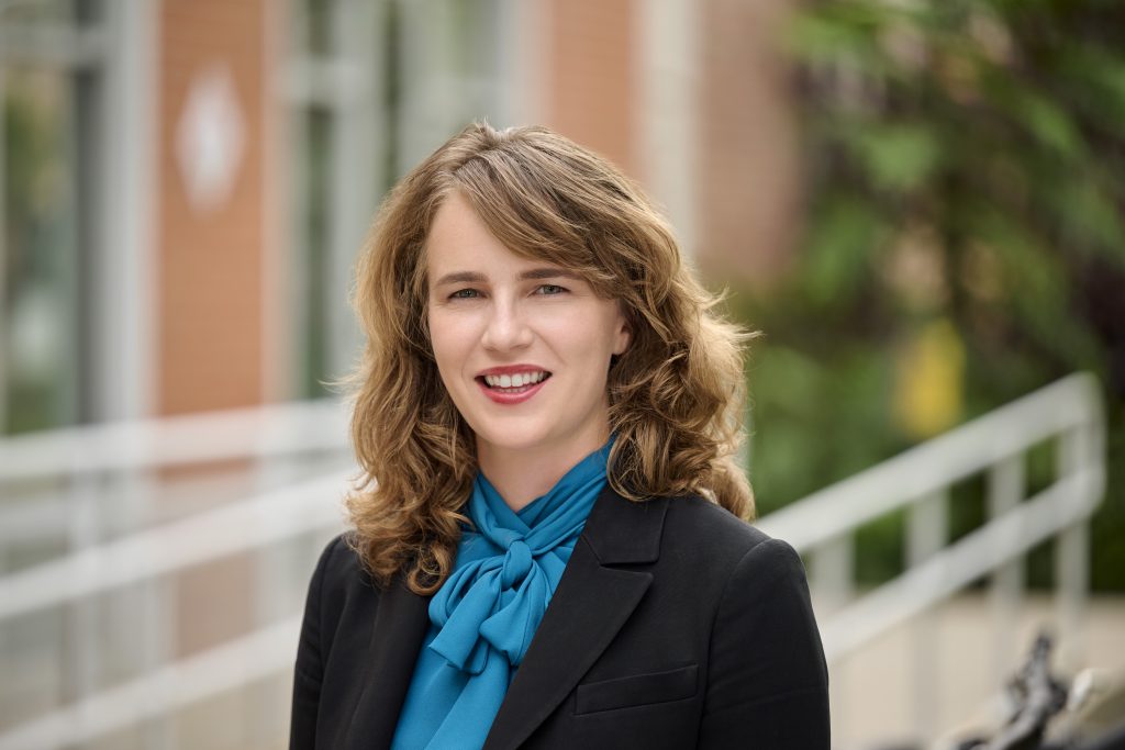 Portrait of Anya Perret, Instructor and Director of the Family Justice Law Clinic; College of Law - Boise