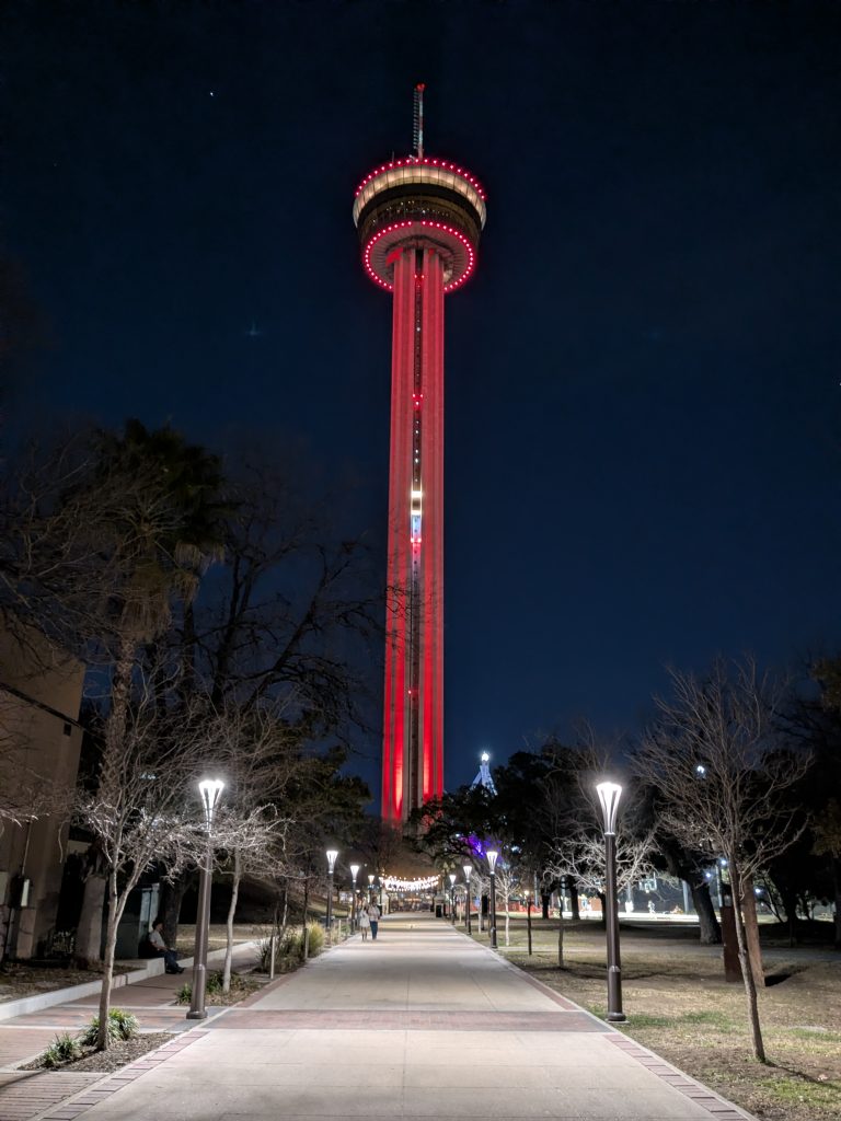 Tower of The Americas in san Antonio texas