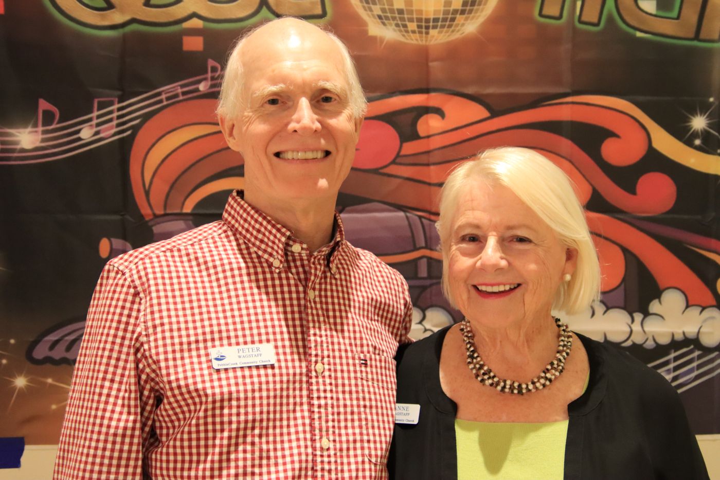 Peter and Anne Wagstaff in 2026.