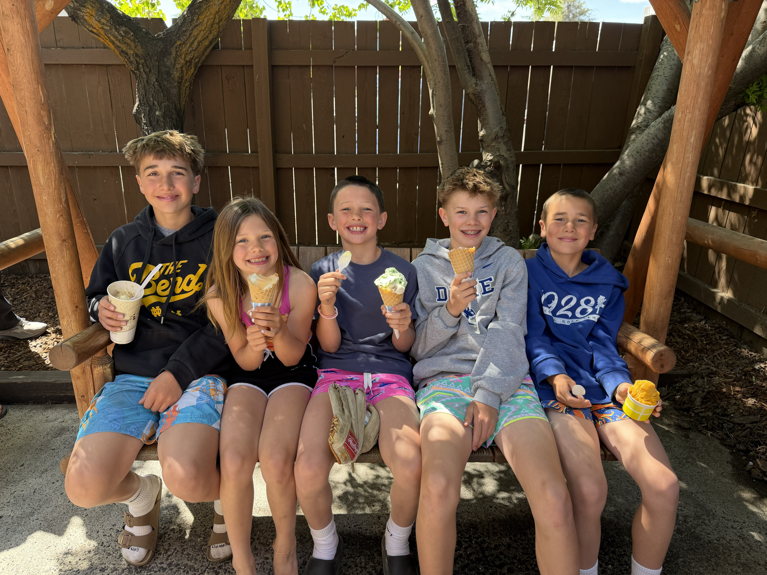 Bill&rsquo;s grandkids: Joaquin, Hattie June, Boyd, Henry and Be&ntilde;at.