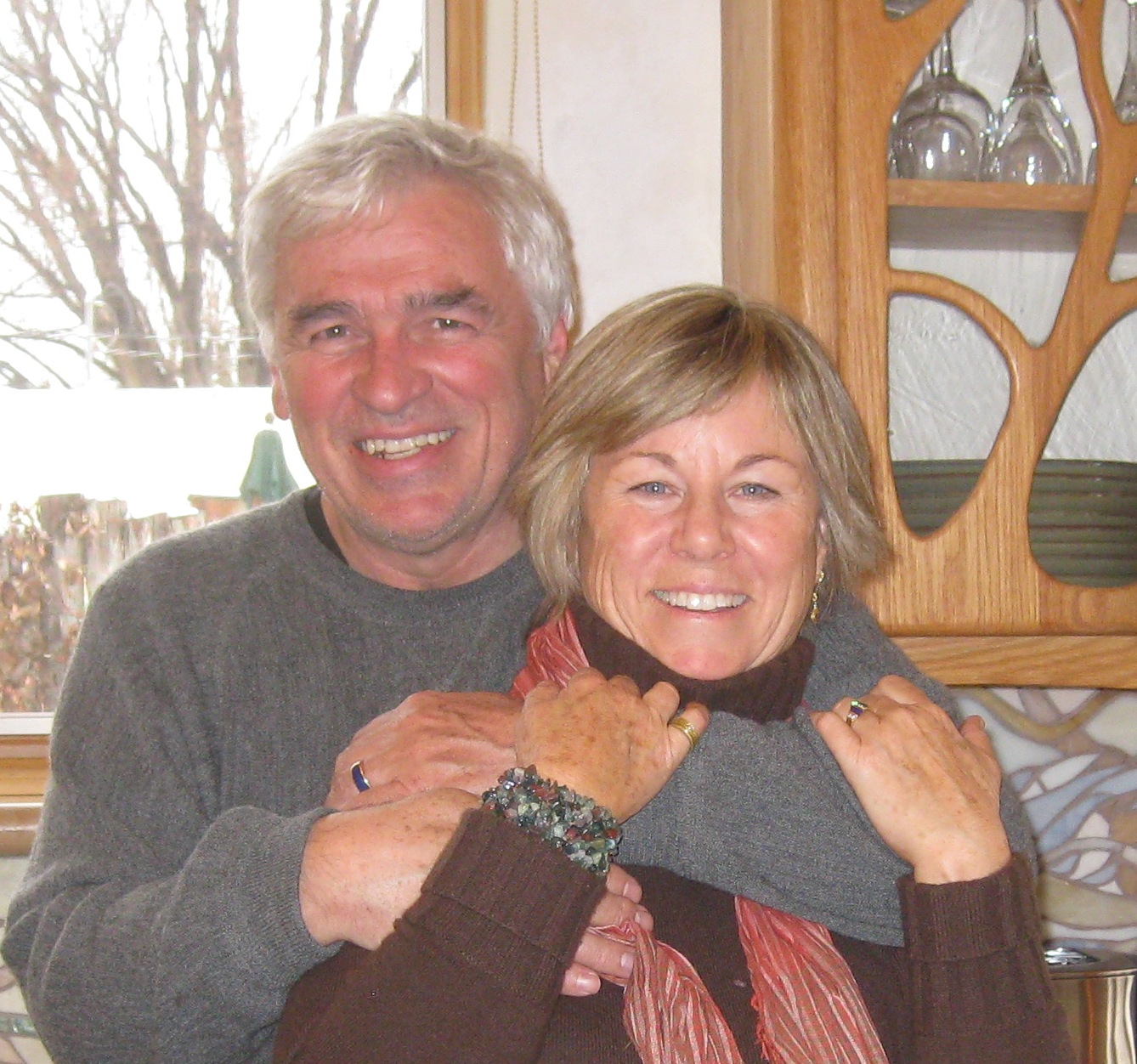 Scott and Michele Tae in Santa Fe.